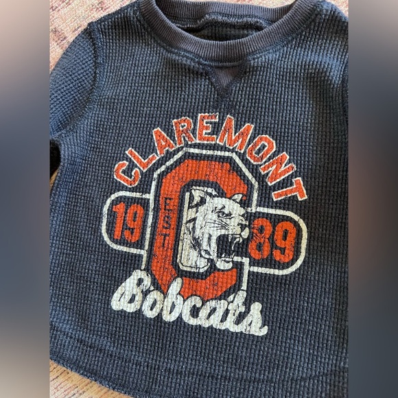 Place Blue Long Sleeve Tee with Vintage Graphic - Picture 2 of 3